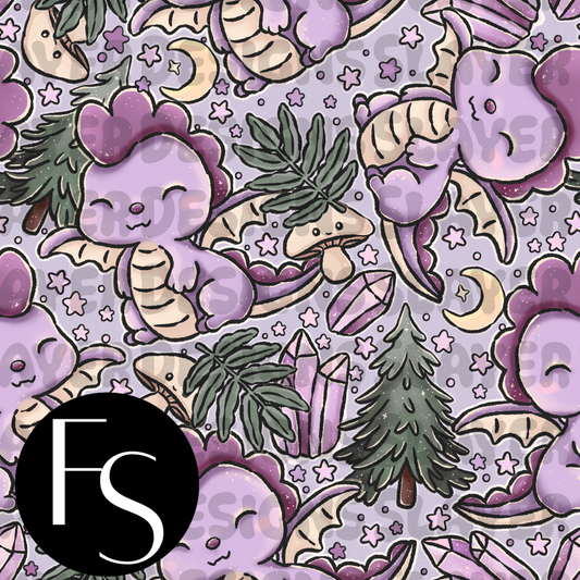 Cottagecore Dragons C - LYSSDOODLES