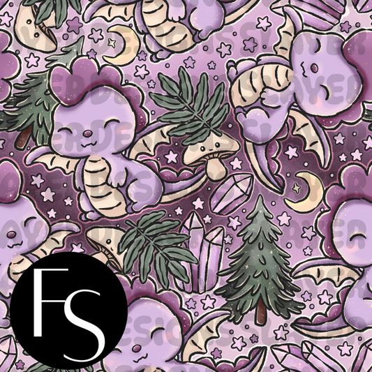 Cottagecore Dragons D  - LYSSDOODLES
