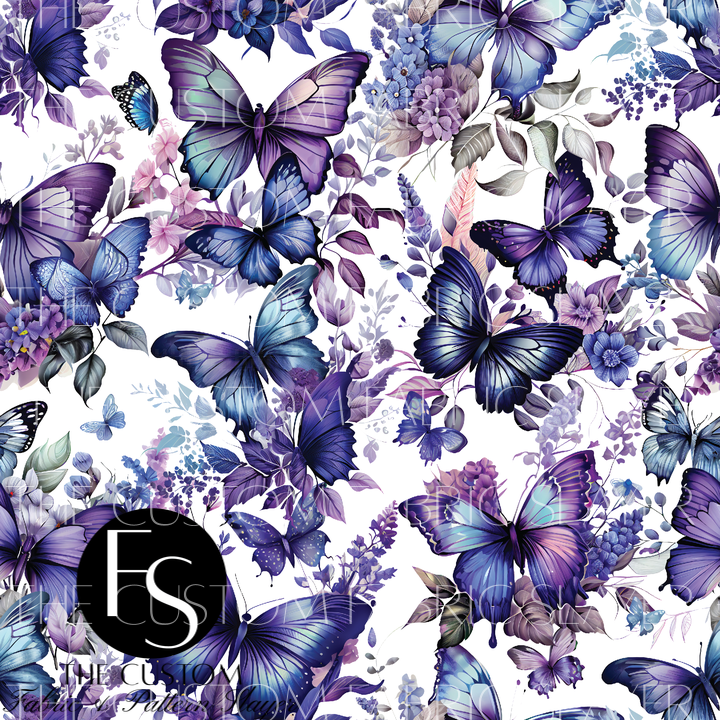 Purple Butterflies 2.0 - FABRICSLAYER