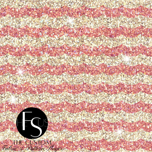 Wild Rose Waves Digital Glitter Texture