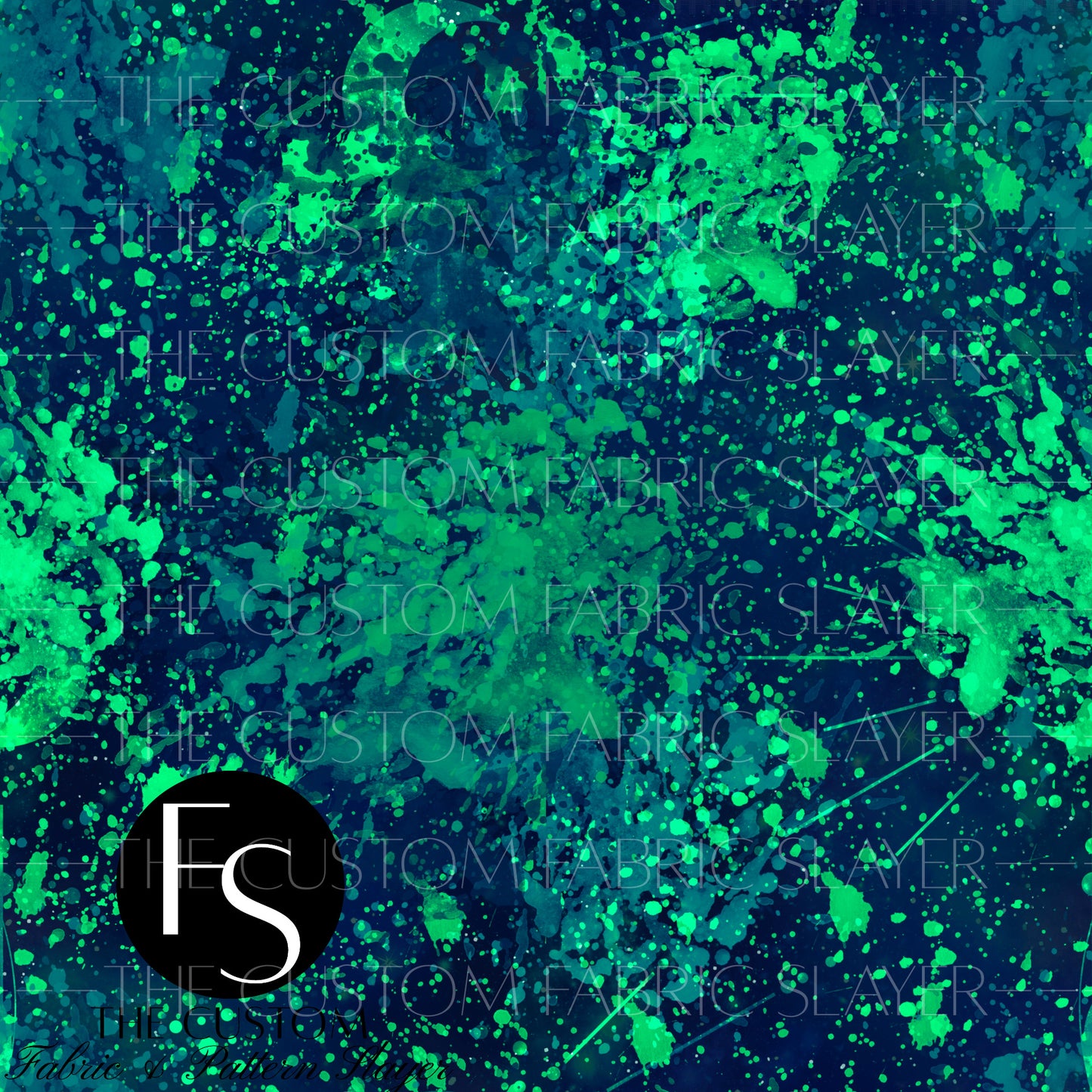 Green Neon Splatter - HEXREJECTVAULT