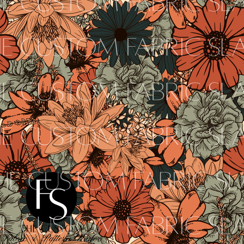 Fall  Floral Bunch - SCARLOW