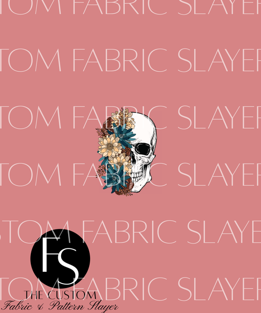 Skull Floral - SCARLOW Panel
