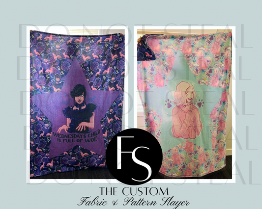 Custom Printery - Print your own Double Sided Print Blanket
