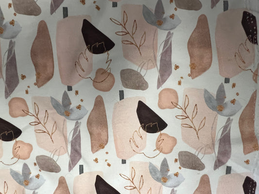 Cotton French Terry - Geometric Shapes - 6x6 Scale - RETAIL