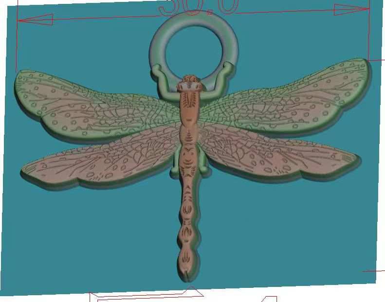 EXCLUSIVE TCFS Nature Collection - Dragonfly Zipper Pull - Retail