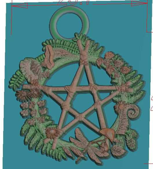 EXCLUSIVE TCFS Nature Collection - Nature Pentagram Pull - PREORDER