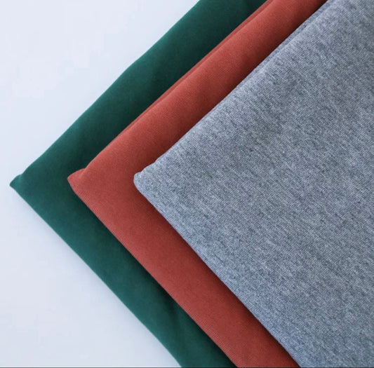 Cotton French Terry Solids - STOCK