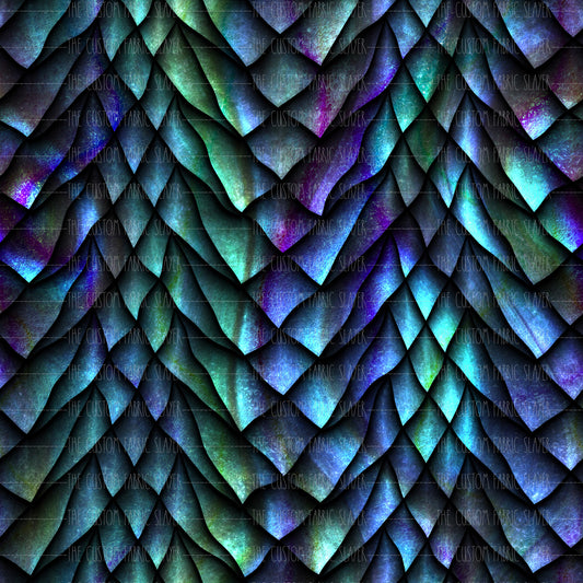 Holographic Dragon Scales