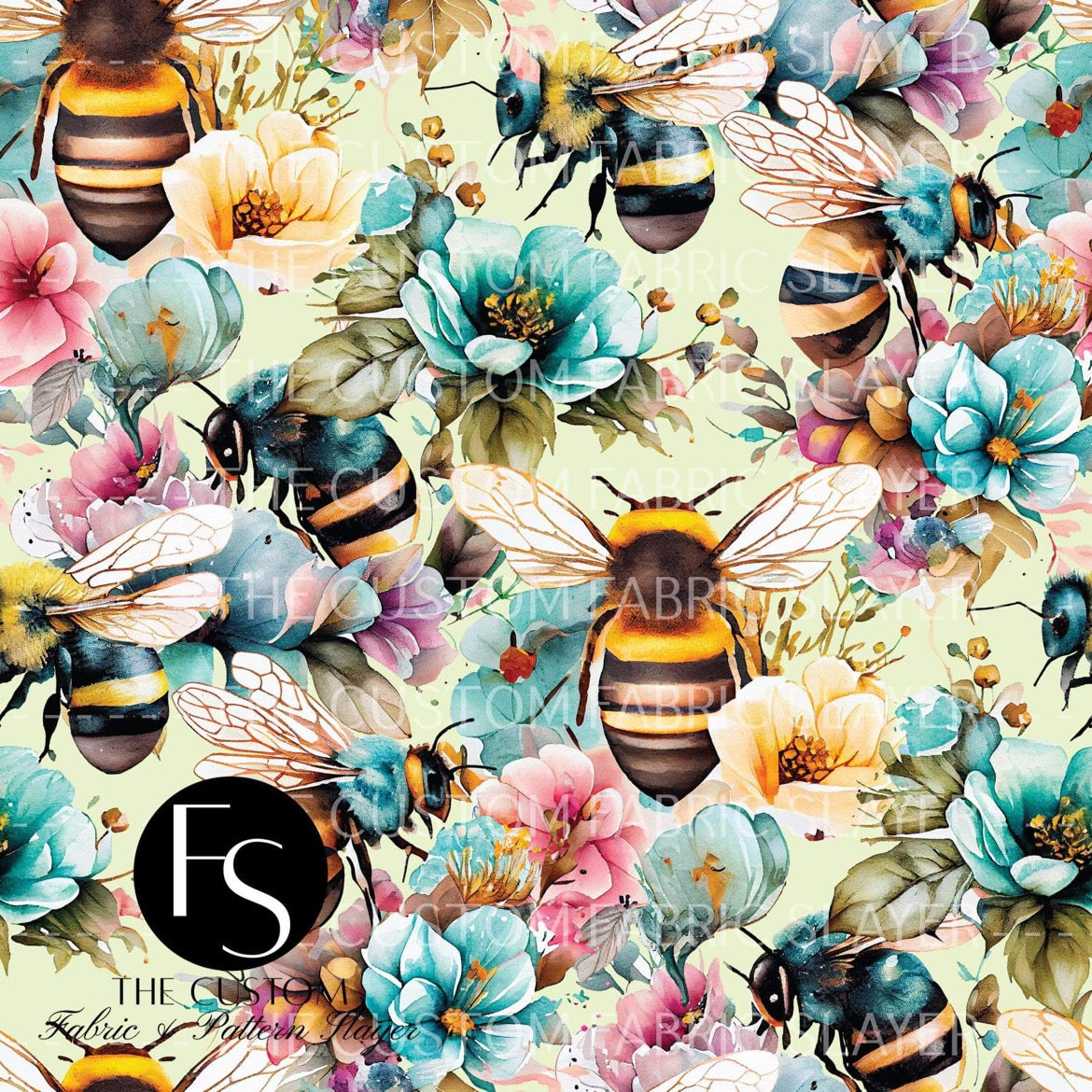 Floral Bees - BEAUTYBEEBRANDING