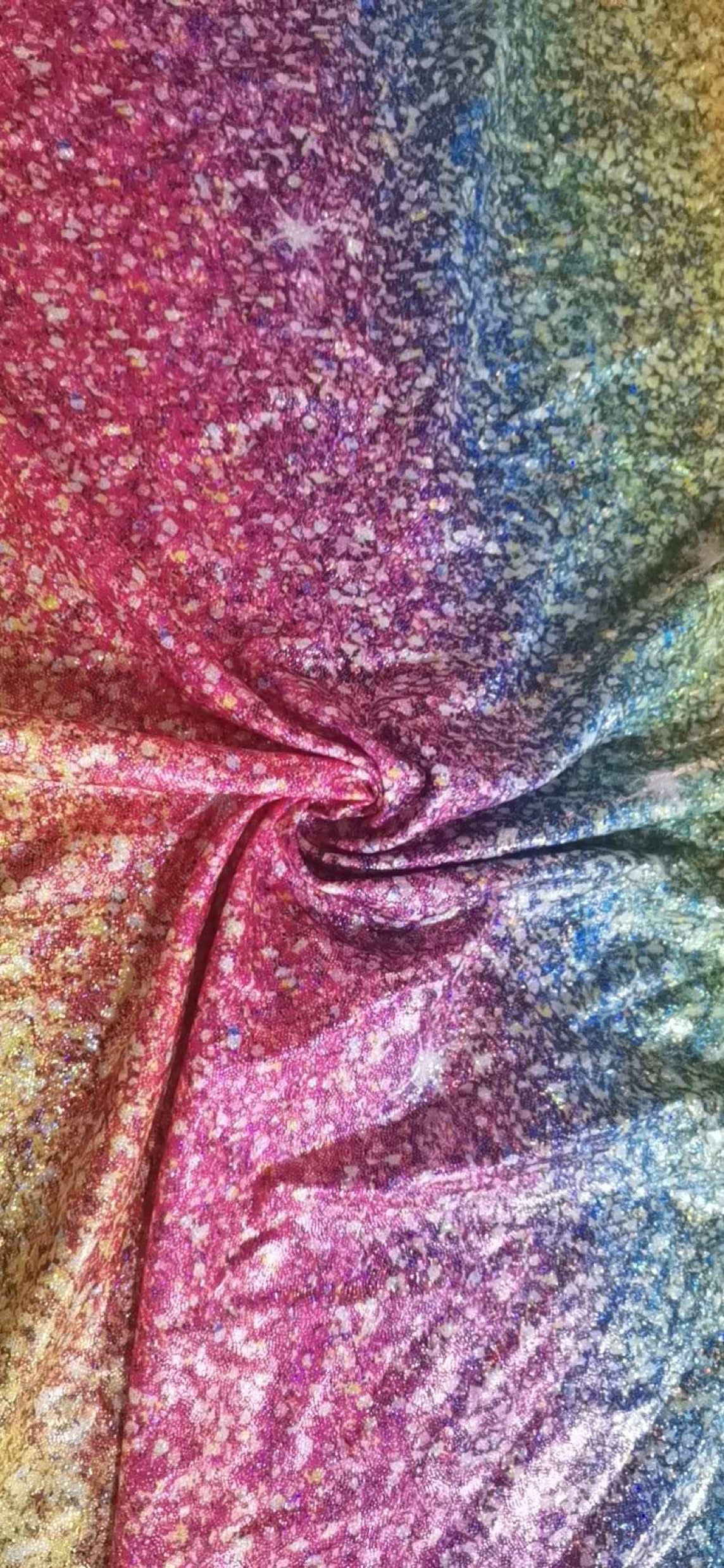 Holographic Fabric Solid Colours - PREORDER