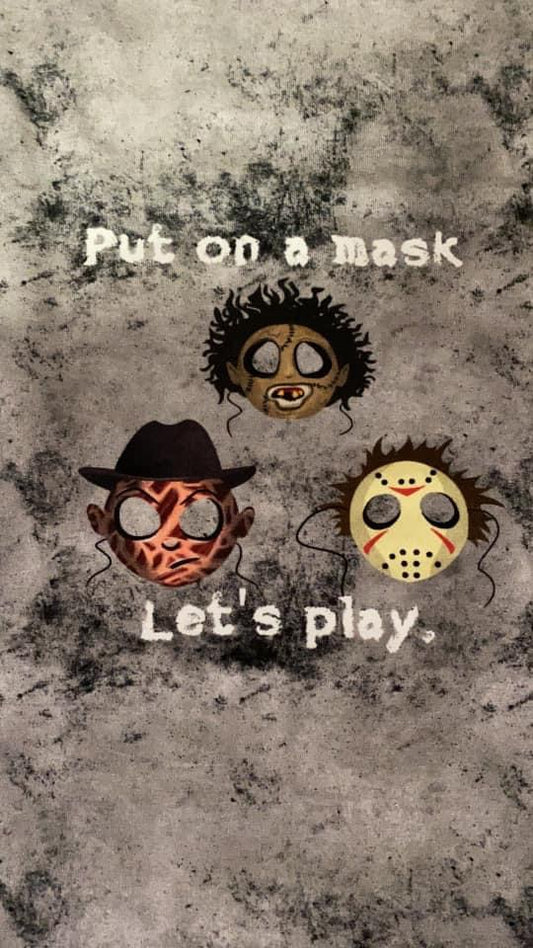 Horror Masks Panel - RETAIL