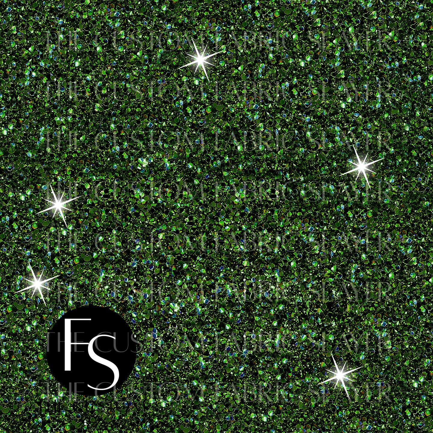 Green Digital Glitter Texture