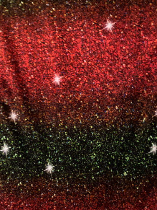 ATHLETIC KNIT - Christmas Ombré Glitter- Regular Scale - RETAIL